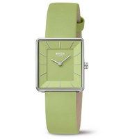 Boccia Titanium Boccia Damen Uhr 3351-03 Titan, Leder grün