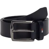 Tommy Hilfiger Denton Leather Belt 3.5 EXT W125 Space Blue