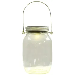 vidaXL Solarleuchten Einmachglas-Design 12 Stk. Warmweiß