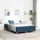 vidaXL Boxspringbett 160 x 200 cm Blau