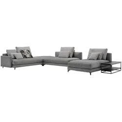 Rolf Benz Wohnlandschaft 007 NUVOLA - SCU ca. 320,00x384,00x173,00