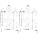 CLP Rankgitter Mandevilla 2er Set 100 x 200 cm Bronze