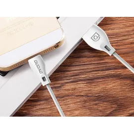DUDAO USB - Micro-usb-kabel 2,4 M Weiß