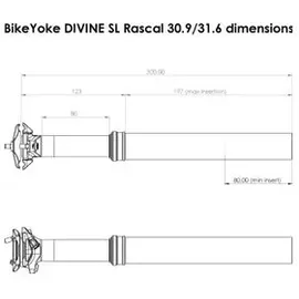 Bikeyoke Sattelstütze (30.90 mm