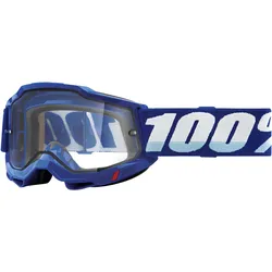 100% Accuri 2 ENDURO Crossbrille blau - Gläser klar