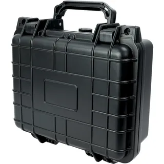 Magnet-Kauf Fotokoffer Mit Schaum - Universalkoffer Schutzkoffer Mit Schaumstoff - Transportkoffer - Pistolenkoffer Kunststoff - Kammerkoffer Klein und Groß Wasserdicht (27x24x12,4 cm)