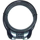 SECURITY PLUS ZL72 Schwarz Spiralkabelschloss