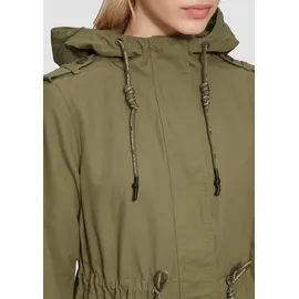 QS Kapuzenparka Unisex Grün XS