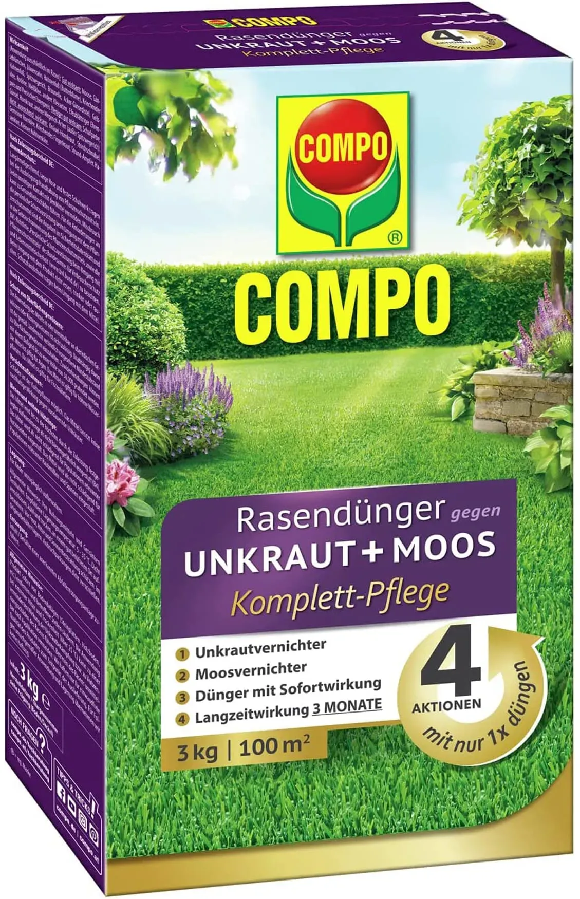 Compo Floranid Rasendnger gegen Unkraut + Moos (Juni 2026 Preise) |  Preisvergleich bei billiger.de