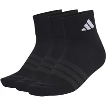 adidas Cushioned Sportswear Ankle Socken 3er Pack Black/White 49-51