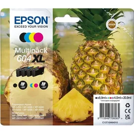 Epson 604XL Ananas CMYK + Alarm