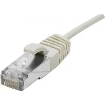 Dexlan (858701) Netzwerkkabel grau, 0,5 m Cat6a S/FTP (S-STP)