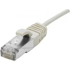 Dexlan (858701) Netzwerkkabel grau, 0,5 m Cat6a S/FTP (S-STP)
