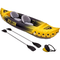 Kajak Sea Lion - Kanu 312 x 91 x 51 cm GELB|SCHWARZ 312 cm