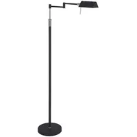 Steinhauer Stehlampe Stehleuchte dimmbar LED Wohnzimmerleuchte verstellbar schwarz H