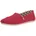 aus recycelter Baumwolle Flache Slipper ROT 37 EU