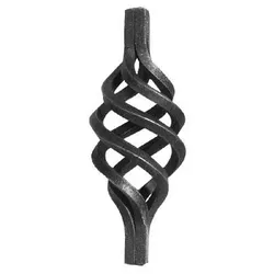 Zirbel / Maße: 160x65 mm / Material: 8x8 mm / Stahl (Roh) S235JR