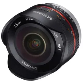 Samyang 7,5mm F3,5 UMC Fisheye Micro Four Thirds schwarz