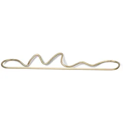 Ferm Living - Curvature Handtuchhalter, messing