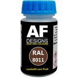 Alex Flittner Designs Lackstift RAL 8011 NUSSBRAUN matt 50ml schnelltrocknend Acryl