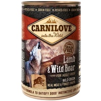 CARNILOVE Canned Lamb & Wild Boar for Adult 400g