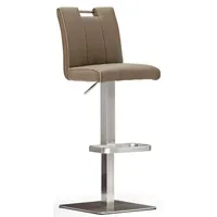 MCA Furniture Bistrostuhl »BARBECOOL«, mit Rückenlehne, Bodenplatte eckig, 180°
