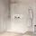 Bernstein Walk-In-Dusche mit Schiebetür 140 x 195 cm NT101 Klarglas