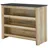 Lomadox Küchentheke Shelton-61 130 x 106 x 52 cm Braun
