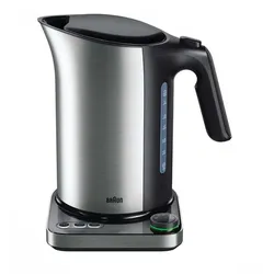 WK5115 ID Collection 1,7 l Wasserkocher 3000 W  (Schwarz, Silber) (Versandkostenfrei)