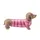 Möbel Kraft Dekofigur Hund ¦ braun ¦ Magnesia ¦ Maße (cm): B: 40,5 H: 21,5 T: 11.5