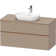 Duravit D-Neo Konsolenwaschtischunterbau wandhängend, Leinen Matt 1200x550x664 mm - DE4969004750000