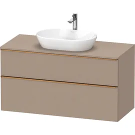 Duravit D-Neo Konsolenwaschtischunterbau wandhängend, Leinen Matt 1200x550x664 mm - DE4969004750000
