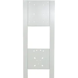 a-TroniX Standsäule für Wallbox Edelstahl weiß
