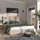 VitaliSpa Nura 180 x 200 cm Grau