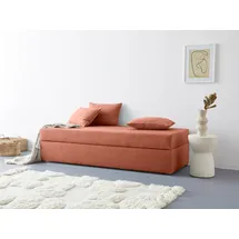 MAINTAL Polsterliege Diana orange 83 cm x 203 cm