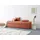 MAINTAL Polsterliege Diana orange 83 cm x 203 cm