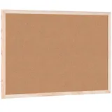 Bi-Office Korktafel / 60x40cm, Kieferrahmen