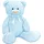 Brubaker XXL Teddybär 100 cm - Hellblau - Stofftier Plüschtier Kuscheltier Blau