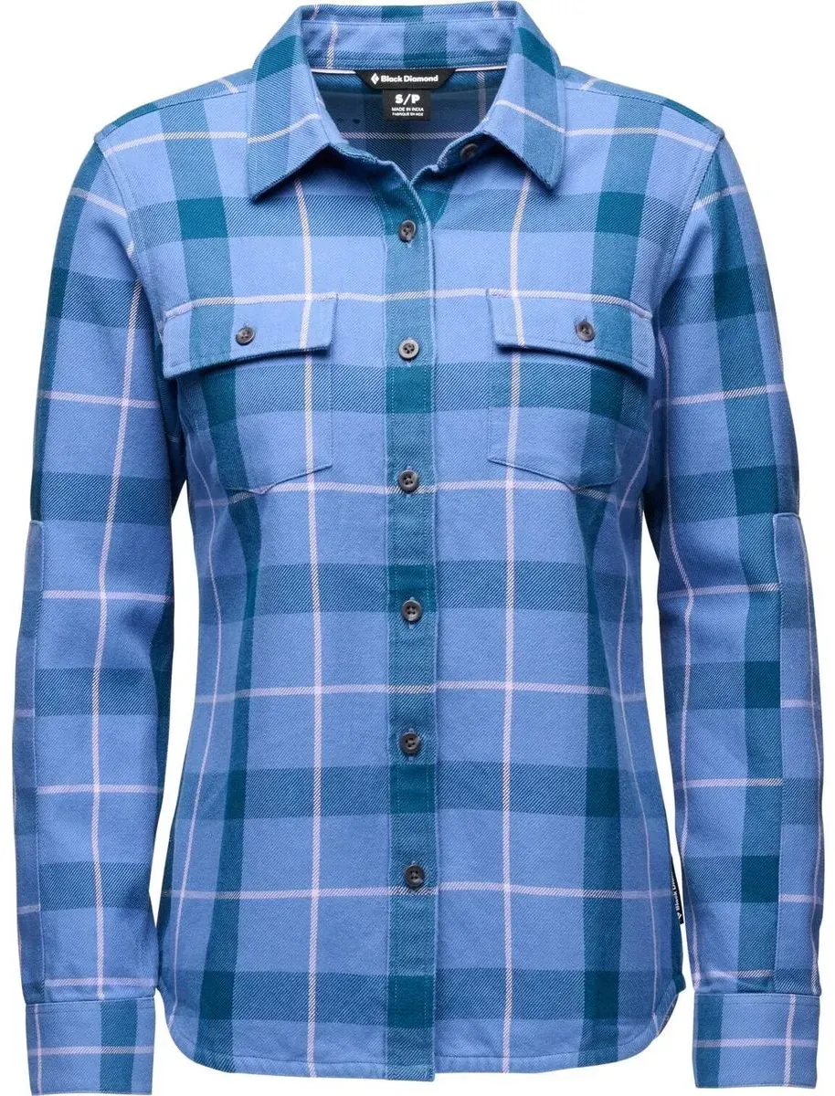 Black Diamond W Project Twill LS Shirt indigo-soft lilac (9653) XLG
