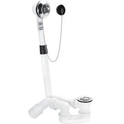Viega Ab- uund Überlaufgarnitur Citaplex 6176.45 Ablaufbogen 45 Grad, 40/50mm