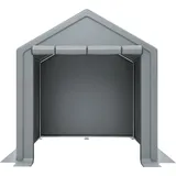 Fahrradgarage mit Rolltor, 190x170x200 cm, Dunkelgrau