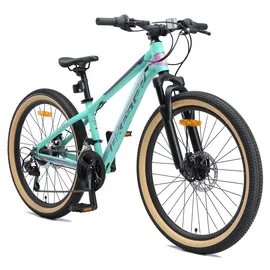 Bikestar Mountainbike 24 Zoll RH 54 cm mint/pink