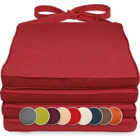 Sunnypillow 4er Set Stuhlkissen 40 x 45 x 5cm