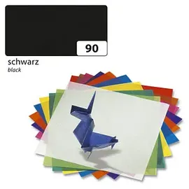 Folia Transparentpapier schwarz 70 x 100 cm 42 g/m2 25 Bogen
