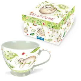 trotsch Sammeltasse Relaxtasse 0,44 l Weiß