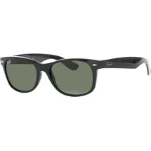 Ray-Ban New Wayfarer RB2132 901 55-18 gloss black/green classic