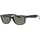 Ray-Ban New Wayfarer RB2132 901 55-18 gloss black/green classic