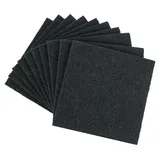 HMF Aktivkohlefilter für Komposteimer und Katzenklo, 10 Stück, 125 mm