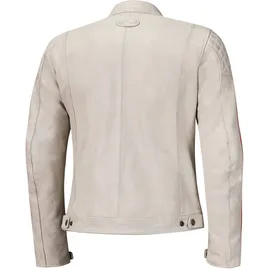 Held Brixham Lederjacke Grau/Rot 54