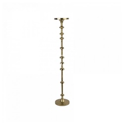 colmore Kerzenständer Kerzenständer Gold Extra Hoch Metall Klassisch 86 cm, extra Hoch goldfarben